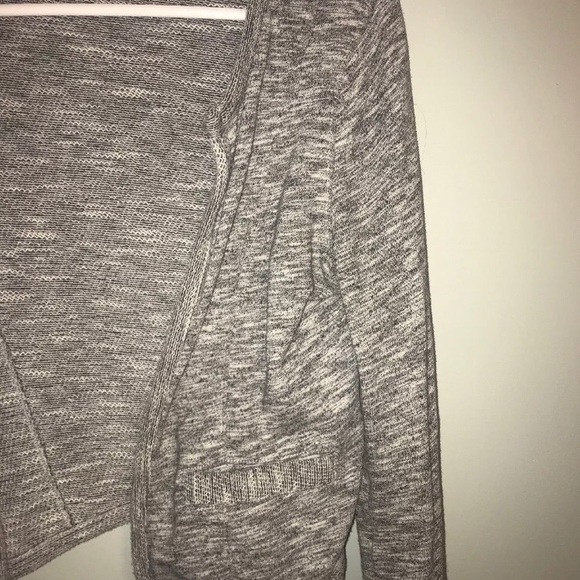 Express small gray heather cardigan - Picture 3 of 3